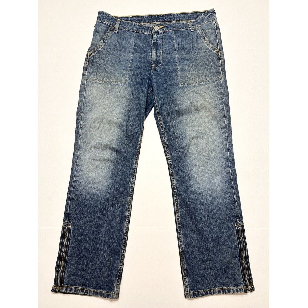 Polo Ralph Lauren Relaxed Straight Leg Denim Jeans Women's 10 Marilyn Ankle